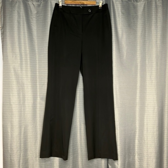 JONES NEW YORK SIZE 10 BLACK STRETCH DRESS PANTS NWT - Picture 1 of 9